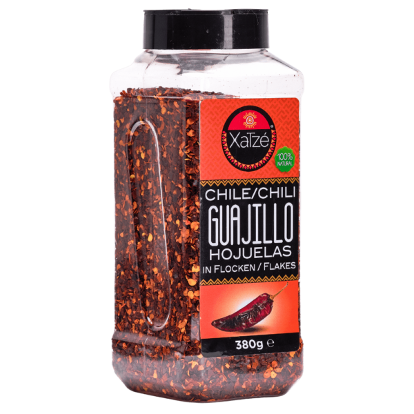 CHILE XATZE 380 GR CHILE GUAJILLO HOJUELAS