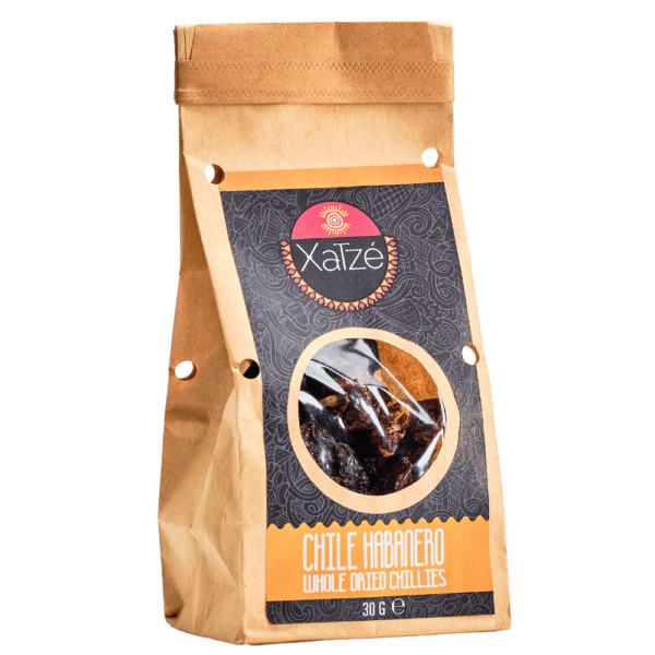 CHILE XATZE 30 GR SECO RETAIL HABANERO (24 UN)