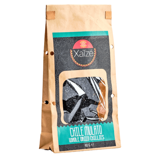 CHILE XATZE 40 GR SECO RETAIL MULATO (18 UN)
