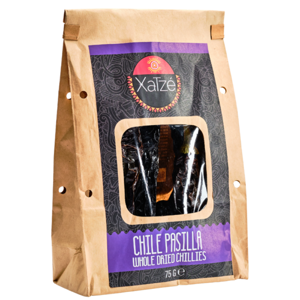 CHILE XATZE 75 GR SECO RETAIL PASILLA (12 UN)