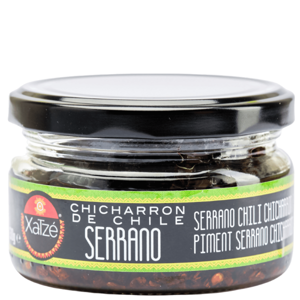 CHILE XATZE 130 GR CHICHARRON SERRANO