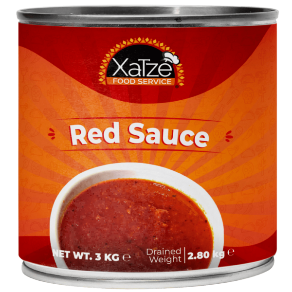 SALSA XATZE 2.8 KG FS MEXICAN RED SALSA