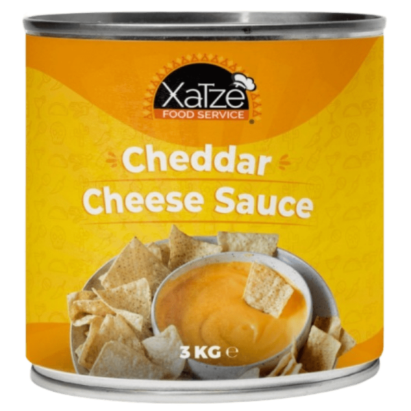 QUESO XATZE 3 KG CHEDDAR CHEESE SAUCE STANDARD