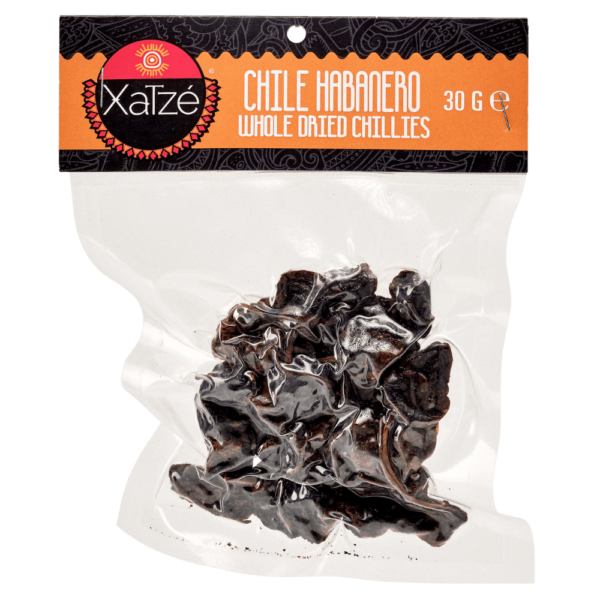 CHILE XATZE 30 GR SECO RETAIL HABANERO (12 UN)